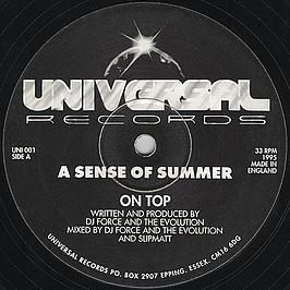 A Sense Of Summer - On Top - Universal Records