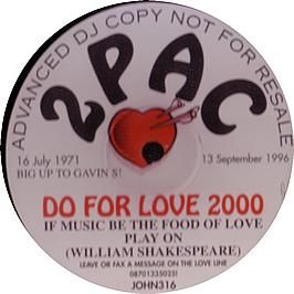 2Pac - Do For Love 2000 - Not On Label (2Pac)