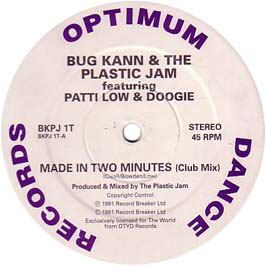 Bug Kann & The Plastic Jam - Made In Two Minutes - Optimum