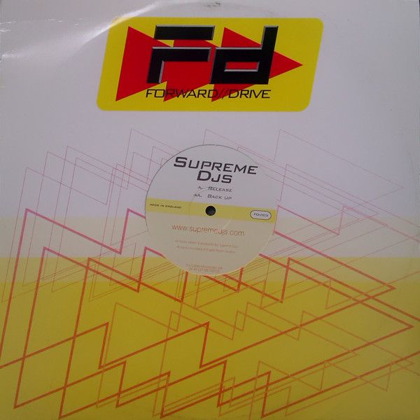 Supreme DJs - Release / Back Up - Forward Drive