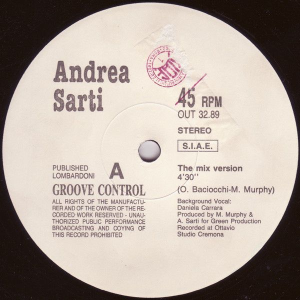 Andrea Sarti - Groove Control - Out