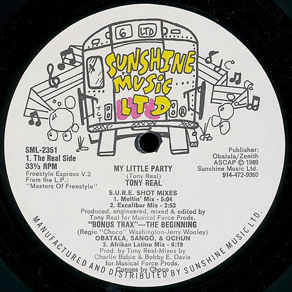 Tony Real - My Little Party - Sunshine Music LTD