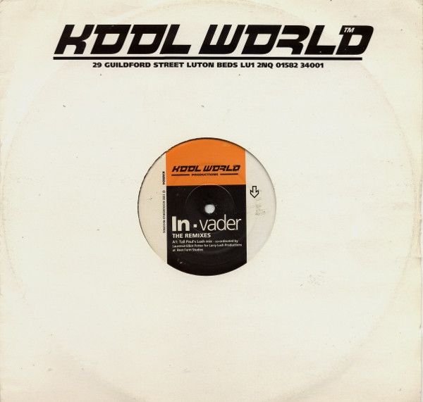 Kool World Productions - In-Vader (The Remixes) - Kool World Records