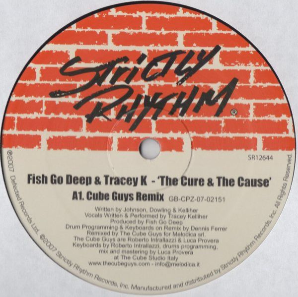Fish Go Deep & Tracey Kelliher - The Cure & The Cause - Strictly Rhythm