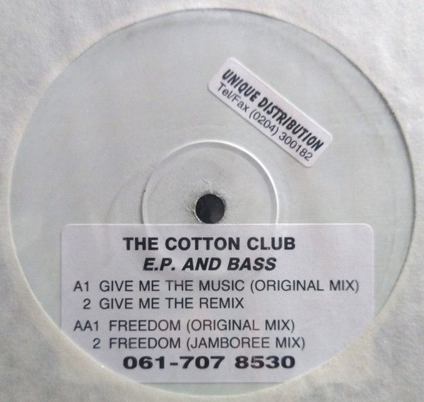 Cotton Club - E.P. And Bass - Not On Label