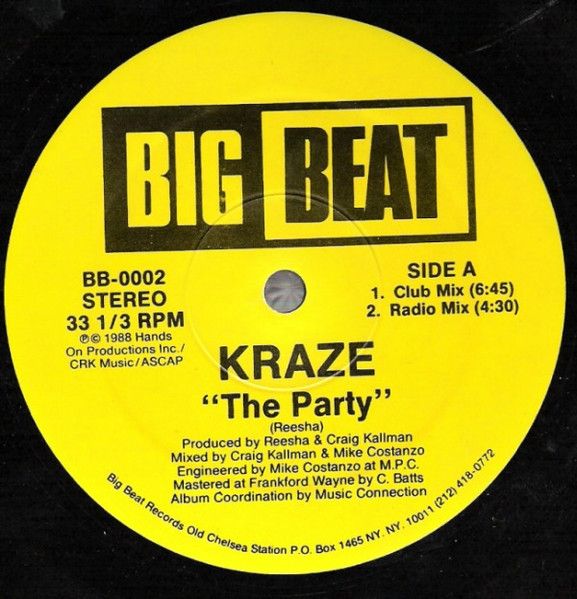 Kraze - The Party - Big Beat