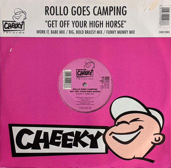 Rollo Goes Camping - Get Off Your High Horse - Cheeky Records