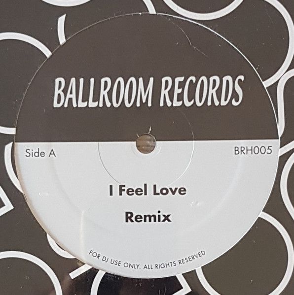 Donna Summer / Brooklyn Express - I Feel Love / Spank - Ballroom Records