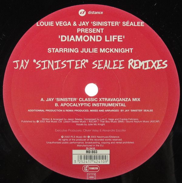 Louie Vega & Jay Sealee - Diamond Life - Distance
