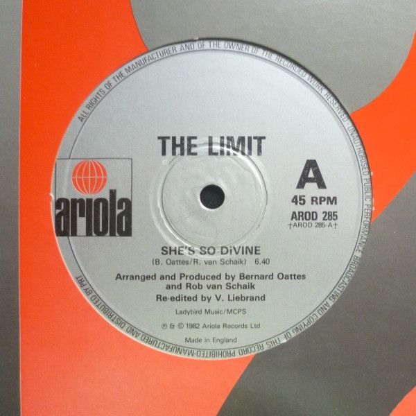 The Limit - She's So Divine - Ariola