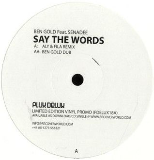 Ben Gold Feat. Senadee - Say The Words - Flux Delux