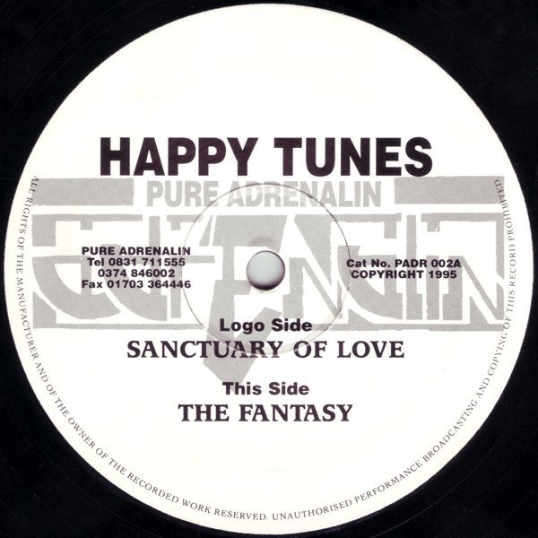 Happy Tunes - The Fantasy / Sanctuary Of Love - Pure Adrenalin