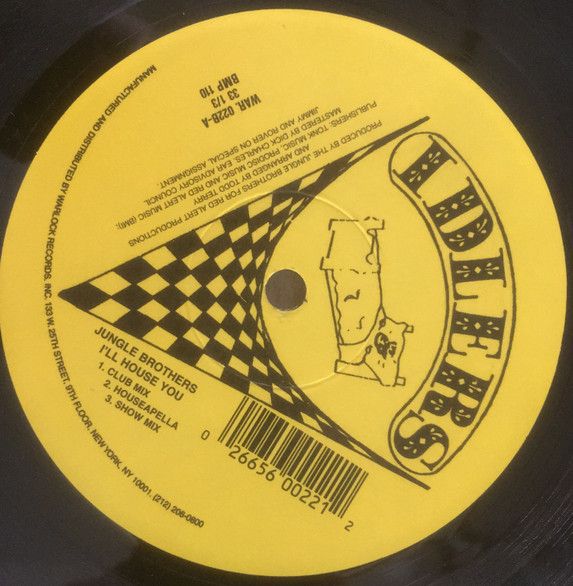 Jungle Brothers - I'll House You - Idlers