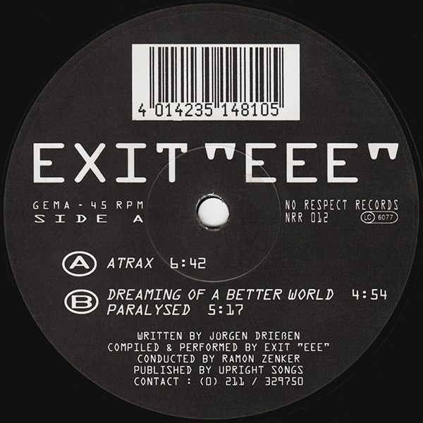 Exit EEE - Atrax - No Respect Records