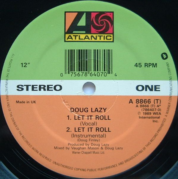 Doug Lazy - Let It Roll - Atlantic