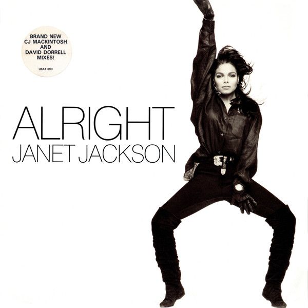 Janet Jackson - Alright - A&M Records