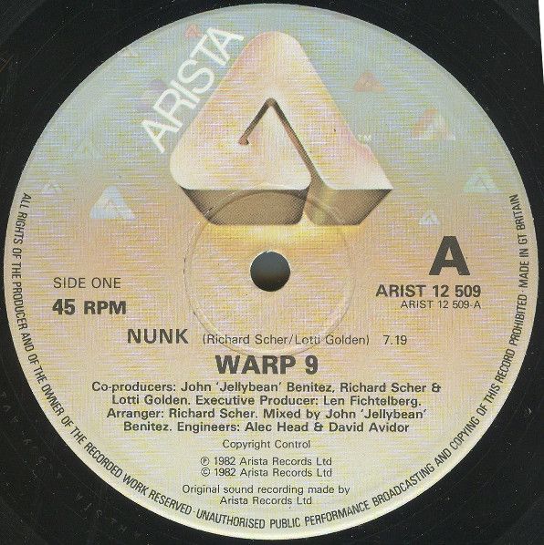 Warp 9 - Nunk - Arista