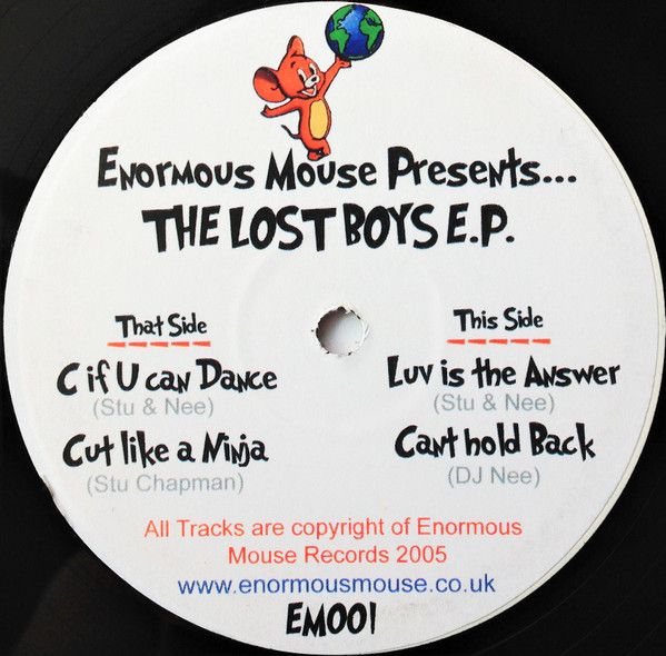 Stu Chapman & DJ Nee - The Lost Boys E.P. - Enormous Mouse Records