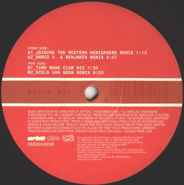 Southside Spinners - Luvstruck (Remixes) - Orbit Records