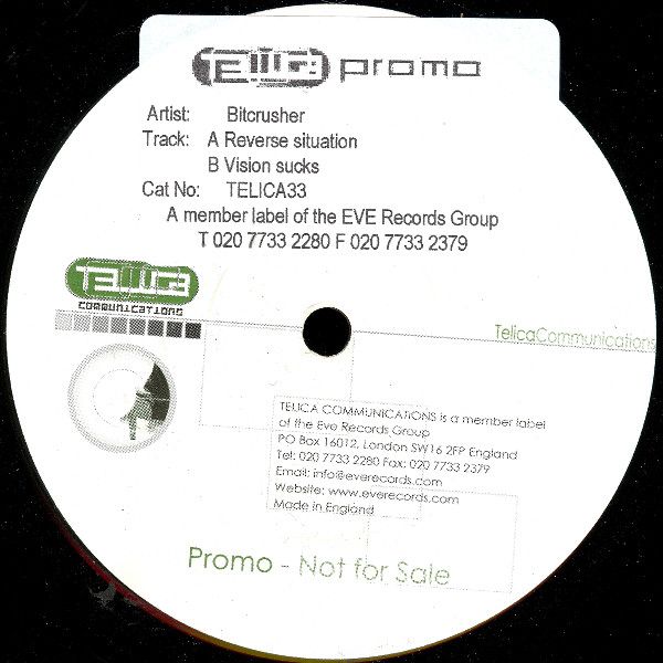 Bitcrusher - Reverse Situation / Vision Sucks - Telica