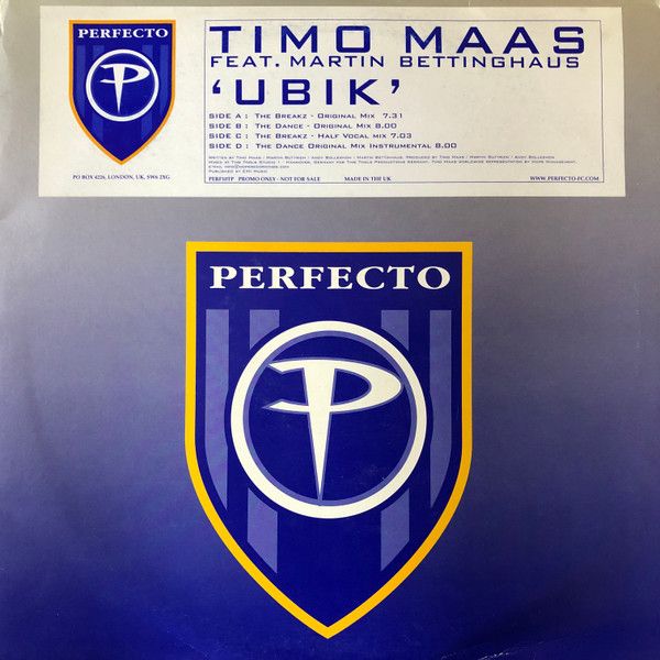 Timo Maas  - Ubik (The Dance) - Perfecto