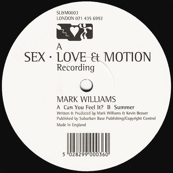 Mark Williams - Can You Feel It? - SL&M