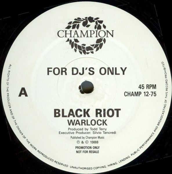 Black Riot - Warlock - Champion