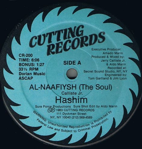 Hashim - Al-Naafiysh (The Soul) - Cutting Records