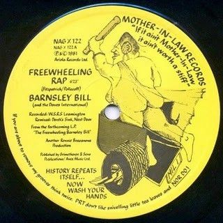Barnsley Bill - Wedding Rap / Freewheeling Rap - Mother-In-Law Records
