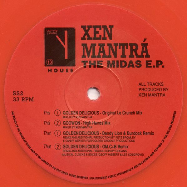 Xen Mantra - The Midas E.P. - Stafford (South)