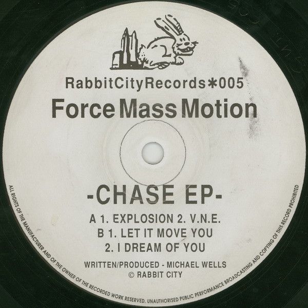 Force Mass Motion - Chase EP - Rabbit City Records