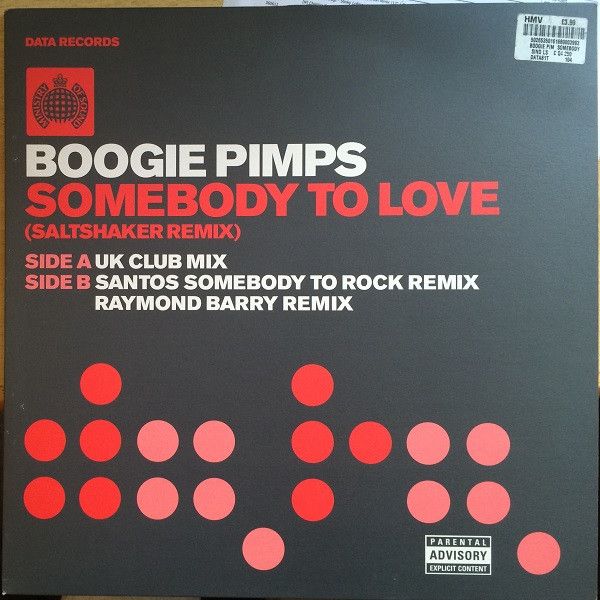 The Boogie Pimps - Somebody To Love (Saltshaker Remix) - Data Records