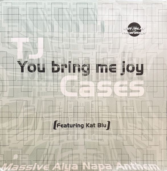 TJ Cases Feat. Kat Blu - You Bring Me Joy - Cut & Play Recordings