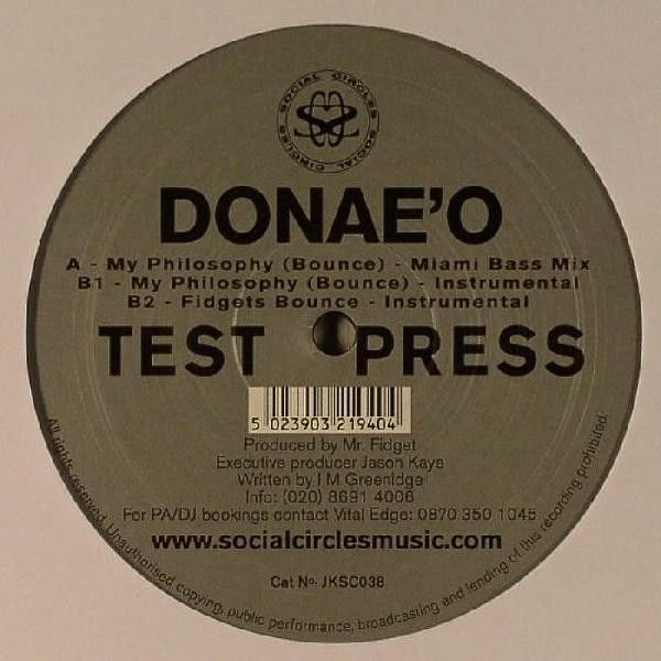 Donae'o - My Philosophy (Bounce) (Remixes) - Social Circles
