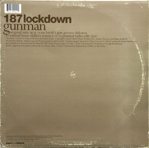 187 Lockdown - Gunman - EastWestDance