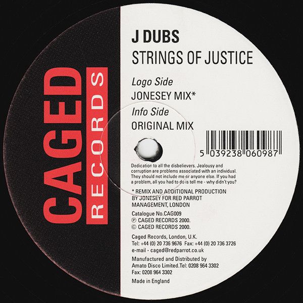 J Dubs - Strings Of Justice - Caged