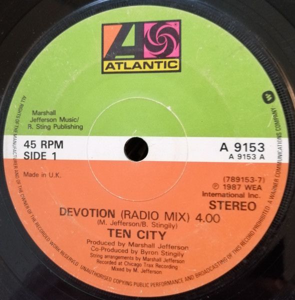 Ten City - Devotion - Atlantic