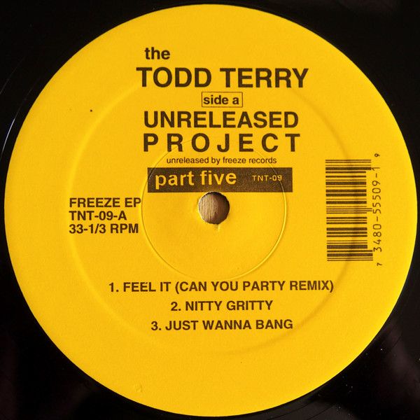 Todd Terry - The Todd Terry Unreleased Project Part 5 - TNT Records
