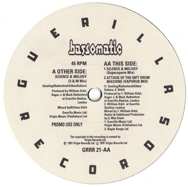 Bassomatic - Science & Melody - Guerilla