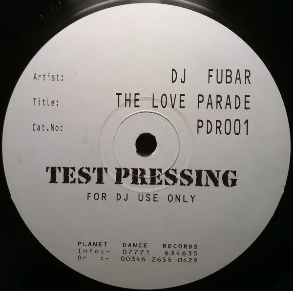 DJ Fubar - The Love Parade - Planet Dance