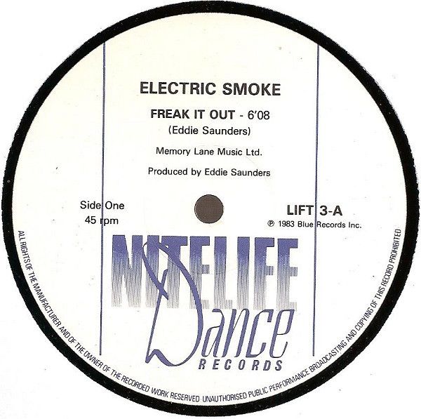 Electric Smoke - Freak It Out - Nitelife Dance Records