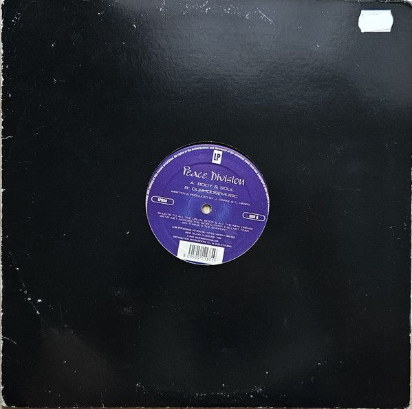Peace Division - Body & Soul - Low Pressings