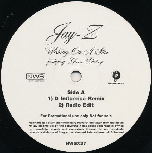 Jay-Z Featuring Gwen Dickey - Wishing On A Star - Northwestside