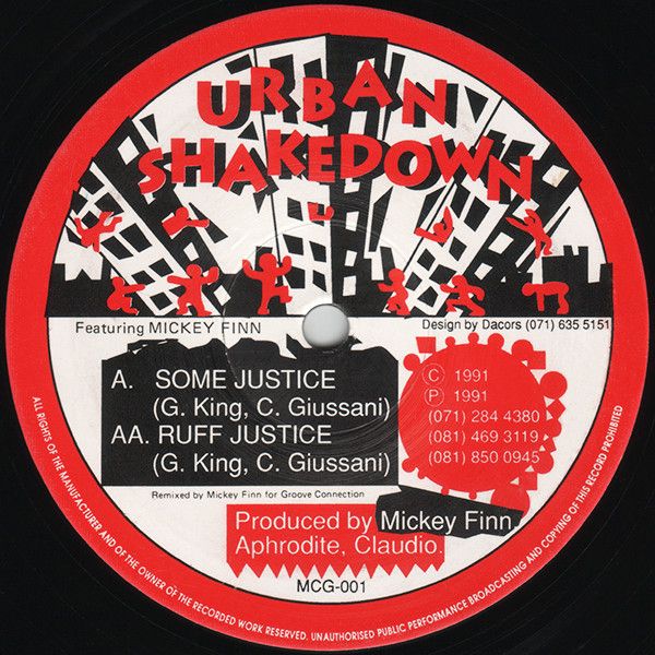 Urban Shakedown Featuring Micky Finn - Some Justice / Ruff Justice - Urban Shakedown