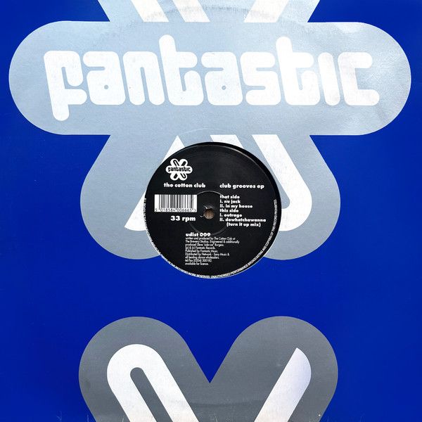 Cotton Club - Club Grooves EP - Fantastic Records