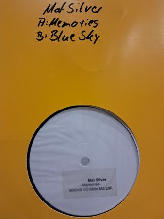 Mat Silver - Memories - Mindworx Records