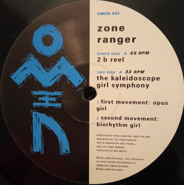 Zone Ranger - 2 B Reel - Omen Recordings