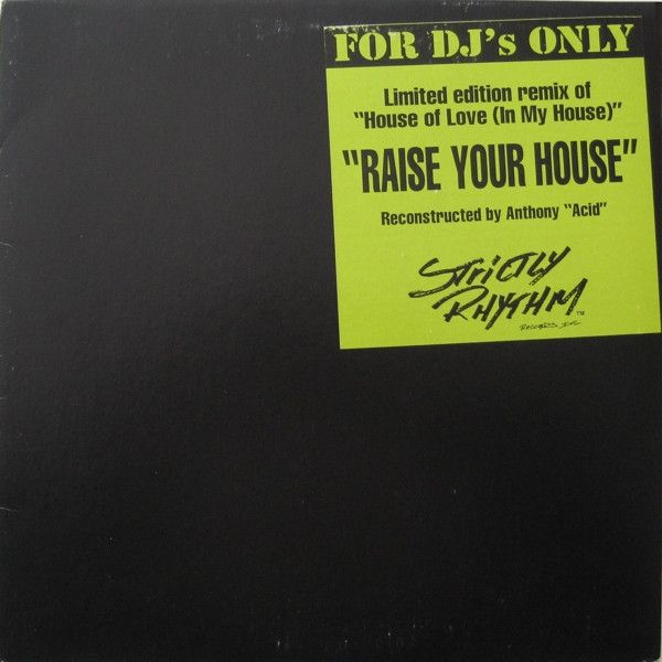 Smooth Touch - House Of Love (In My House) - Strictly Rhythm
