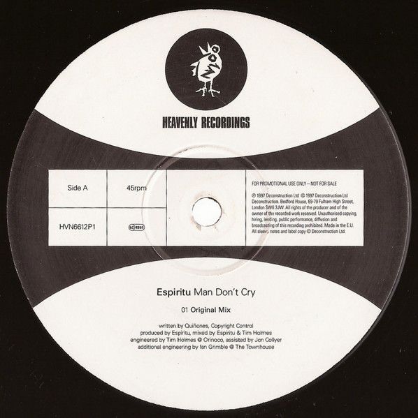 Espiritu - Man Don't Cry - Heavenly