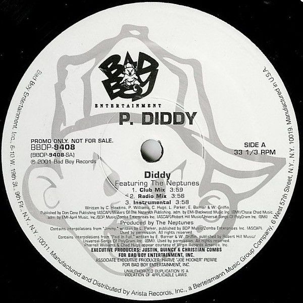 P. Diddy - Diddy - Bad Boy Entertainment
